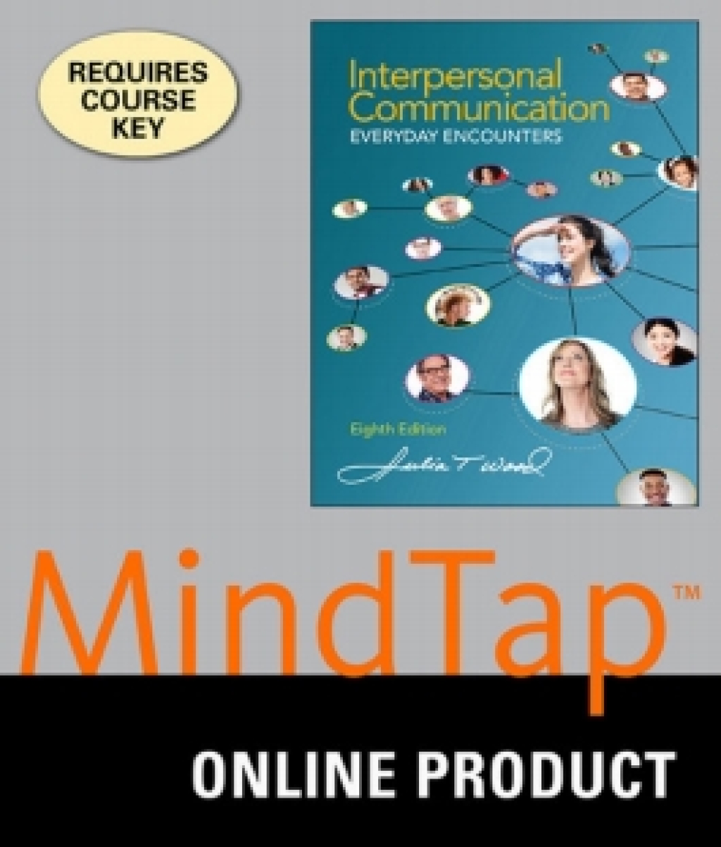 MindTap Speech for Wood's Interpersonal Communication: Everyday Encounters, 8th Edition, [Instant Access], 1 term (6 months) 8th Edition â€“ PDF/EPUB Version Downloadable